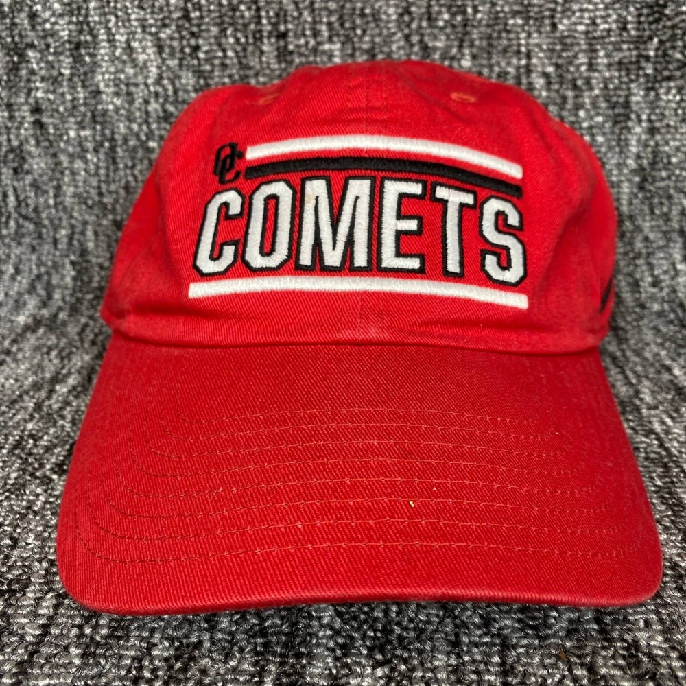 Nike Heritage86 University of Olivet‎ Comets Hat Mens Red Strapback Cap OC Logo